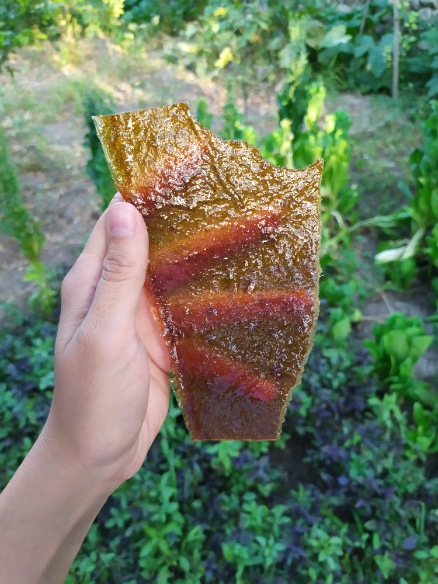 لواشک آلو برغانی شیرین